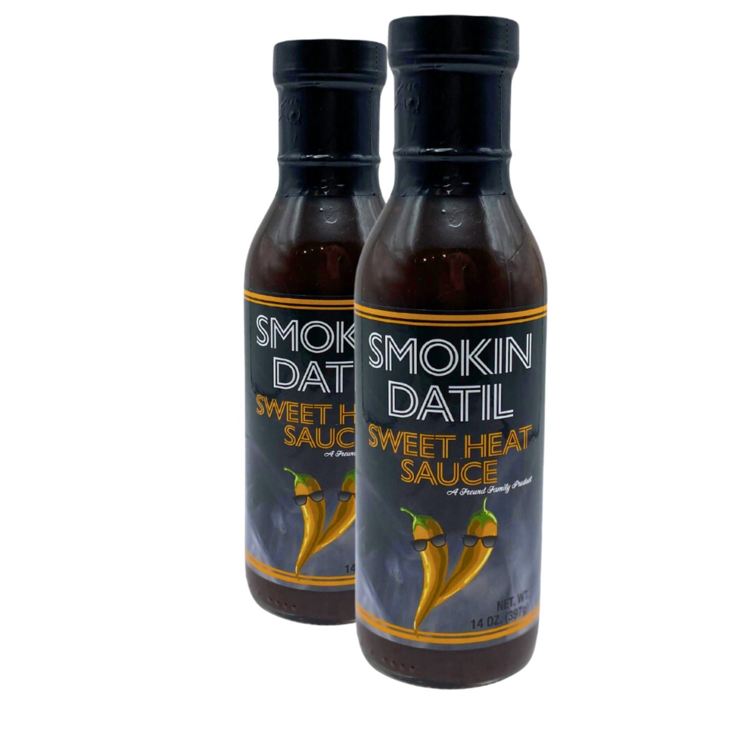 SMOKIN DATIL SWEET HEAT HOT SAUCE 2 Pack