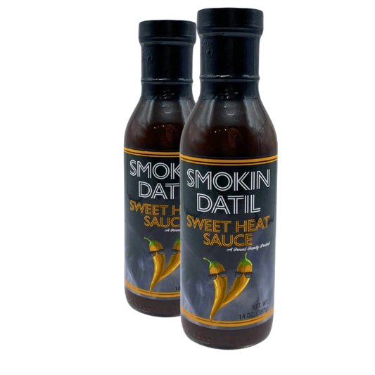 SMOKIN DATIL SWEET HEAT HOT SAUCE 2 Pack